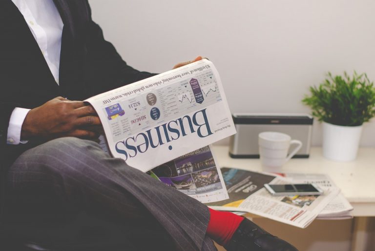 Le journal en papier en déclin