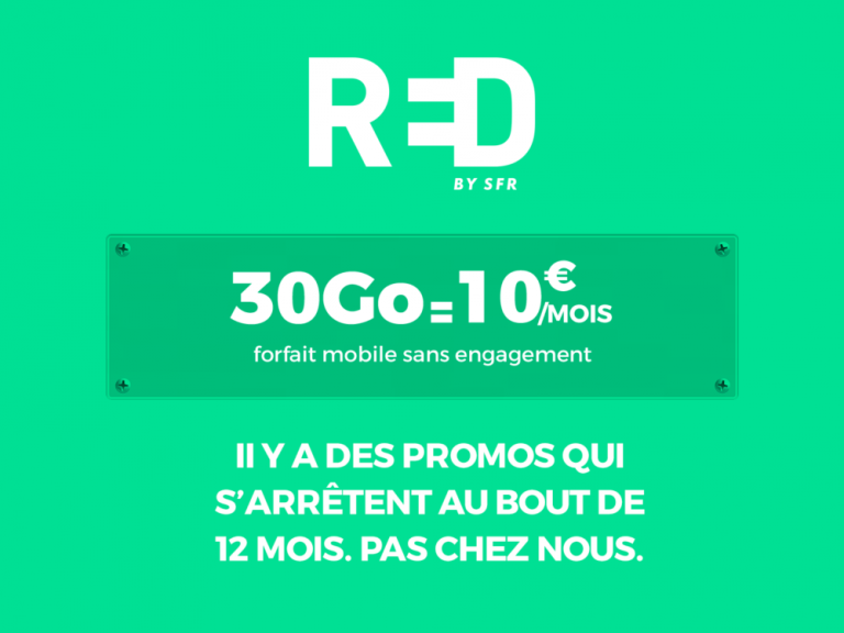 L’offre RED by SFR : le meilleur des forfaits mobiles et internet en France